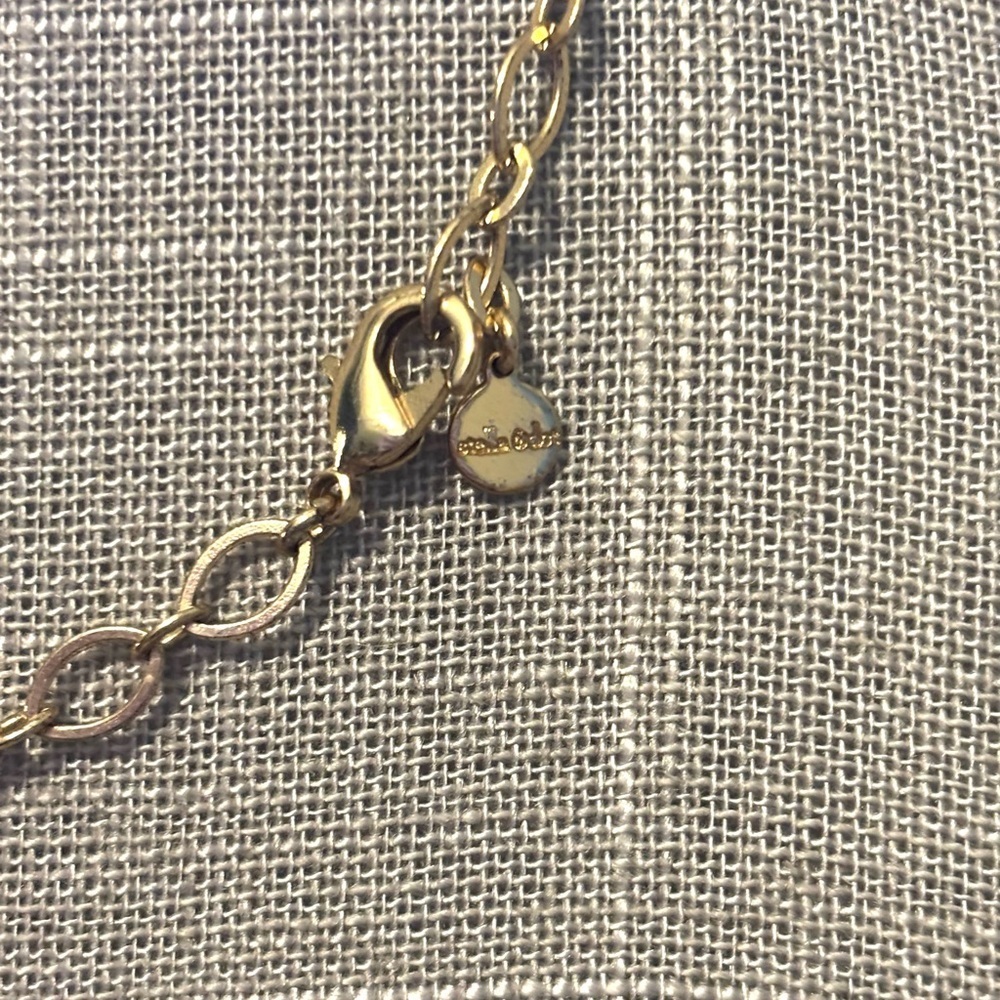 Stella & Dot Black and Gold Petal Necklace - Picture 4 of 5